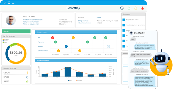 Smartflex Customer Portal - Utility Billing Software